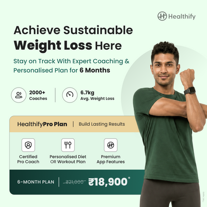 Healthify Pro - Your Personal Coach for Weight Loss & Fitness