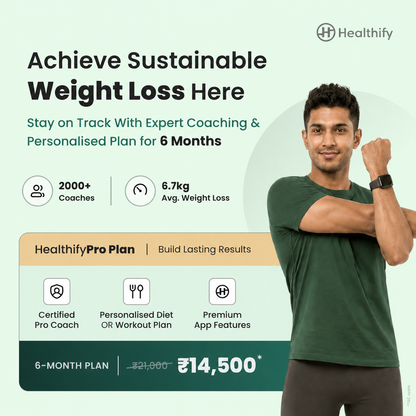 Healthify Pro - Your Personal Coach for Weight Loss & Fitness